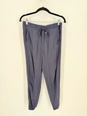 Mango Women's Drawstring Jogger Pants - Navy